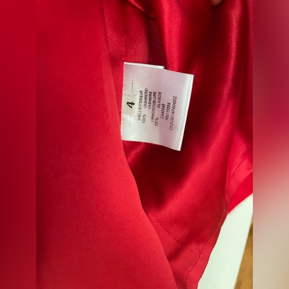 Ports 1961 Vintage. Cashmere/silk red pencil skirt. Size 4. Beautiful condition - Picture 3 of 4